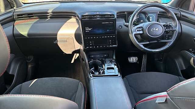 Hyundai TUCSON 1.6 TGDi Hybrid 230 N Line S 5dr 2WD Auto Hybrid Estate Red