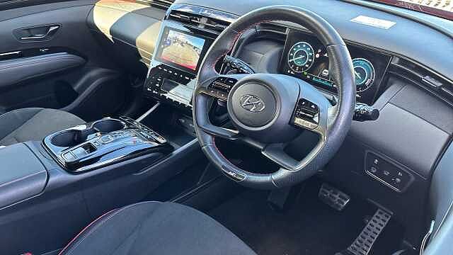 Hyundai TUCSON 1.6 TGDi Hybrid 230 N Line S 5dr 2WD Auto Hybrid Estate Red