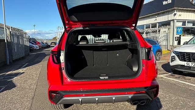 Hyundai TUCSON 1.6 TGDi Hybrid 230 N Line S 5dr 2WD Auto Hybrid Estate Red