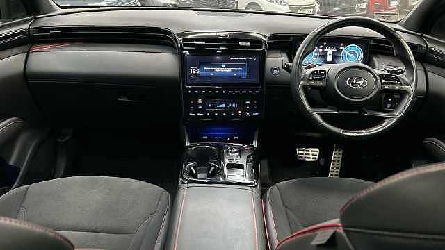 Hyundai TUCSON 1.6 TGDi Hybrid 230 N Line S 5dr 2WD Auto Hybrid Estate Red