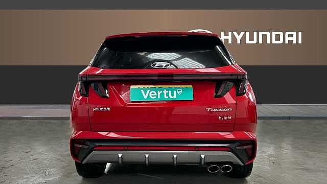 Hyundai TUCSON 1.6 TGDi Hybrid 230 N Line S 5dr 2WD Auto Hybrid Estate Red