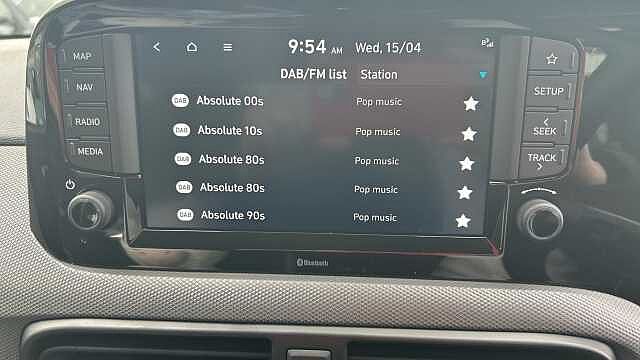 Hyundai I10 1.0 [63] Advance 5dr Auto [Nav] Petrol Hatchback Vibrant Blue - Pearl