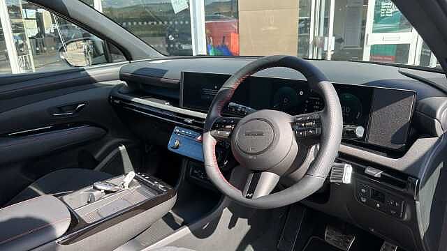 Hyundai TUCSON 1.6T 239 Hybrid N Line 5dr Auto Hybrid Estate Black