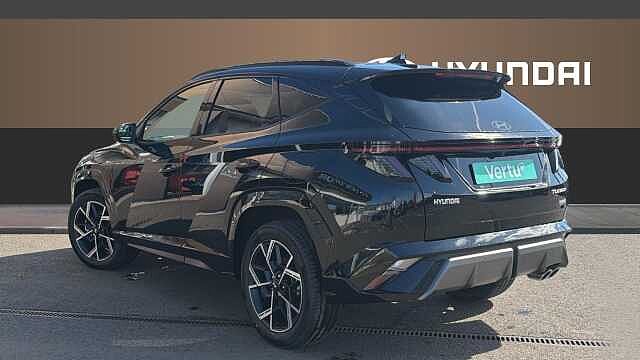 Hyundai TUCSON 1.6T 239 Hybrid N Line 5dr Auto Hybrid Estate Black