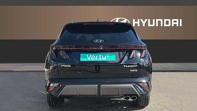Hyundai TUCSON 1.6T 239 Hybrid N Line 5dr Auto Hybrid Estate Black