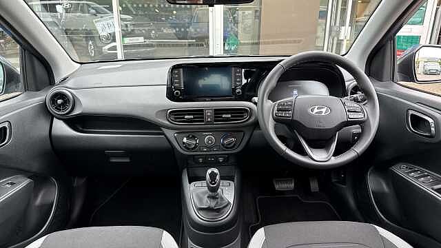 Hyundai I10 1.0 [63] Advance 5dr Auto [Nav] Petrol Hatchback Vibrant Blue - Pearl