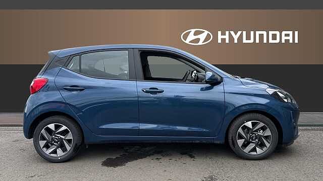 Hyundai I10 1.0 [63] Advance 5dr Auto [Nav] Petrol Hatchback Vibrant Blue - Pearl