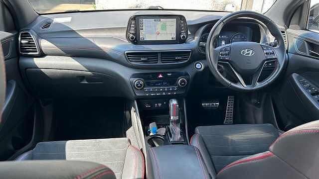 Hyundai TUCSON 1.6 TGDi 177 N Line 5dr 2WD DCT Petrol Estate White