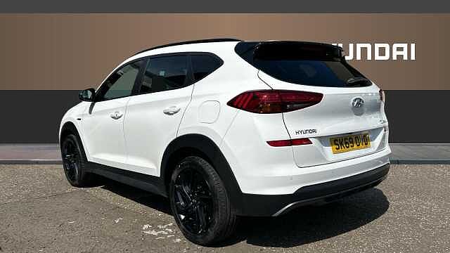 Hyundai TUCSON 1.6 TGDi 177 N Line 5dr 2WD DCT Petrol Estate White
