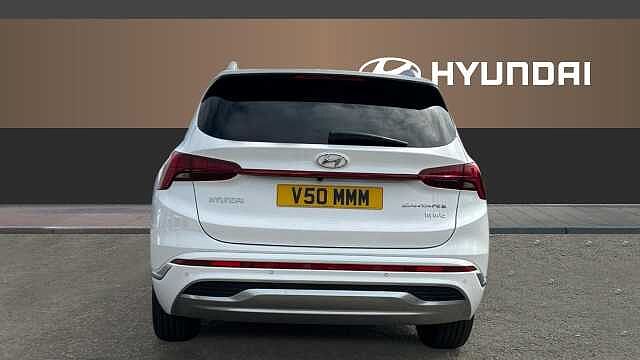 Hyundai SANTA FE 1.6 TGDi Hybrid Ultimate 5dr 4WD Auto Hybrid Estate White