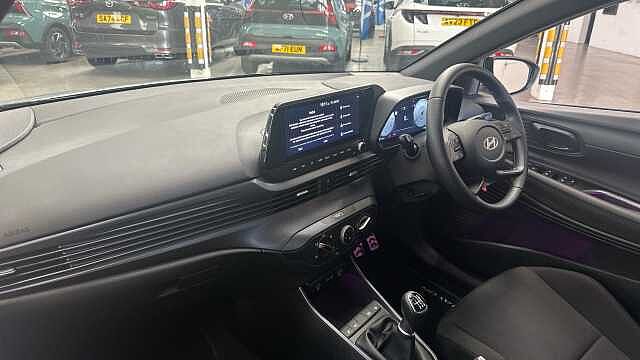 Hyundai BAYON 1.0 TGDi [90] Black Line 5dr Petrol Hatchback Lumen Grey - Pearl