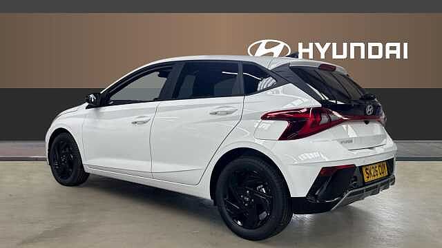 Hyundai I20 1.0T GDi 90 Black Line 5dr Petrol Hatchback Solid - Atlas White