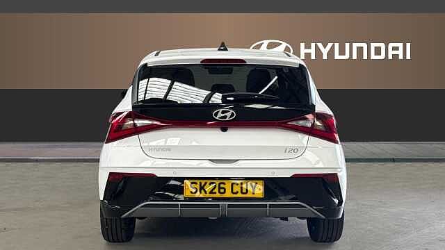 Hyundai I20 1.0T GDi 90 Black Line 5dr Petrol Hatchback Solid - Atlas White