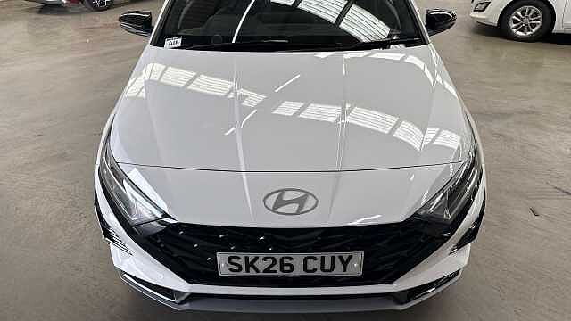 Hyundai I20 1.0T GDi 90 Black Line 5dr Petrol Hatchback Solid - Atlas White